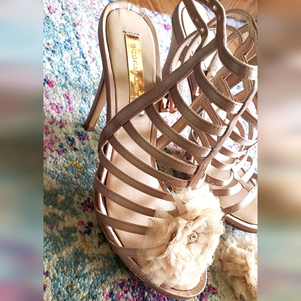 BCBG Blush Heels Size 6.5